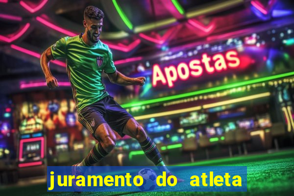 juramento do atleta jogos internos